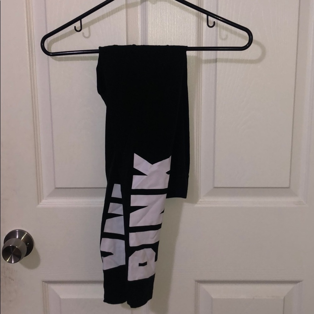 PINK black leggings